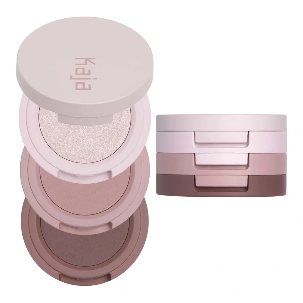 Set of Two Kaja Beauty Bento Eyeshadow Trios